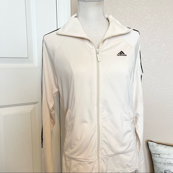 Adidas tracksuit sweater ivory white - Picture 3 of 6